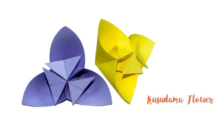 Kusudama Flower (Tutorial) || DIY