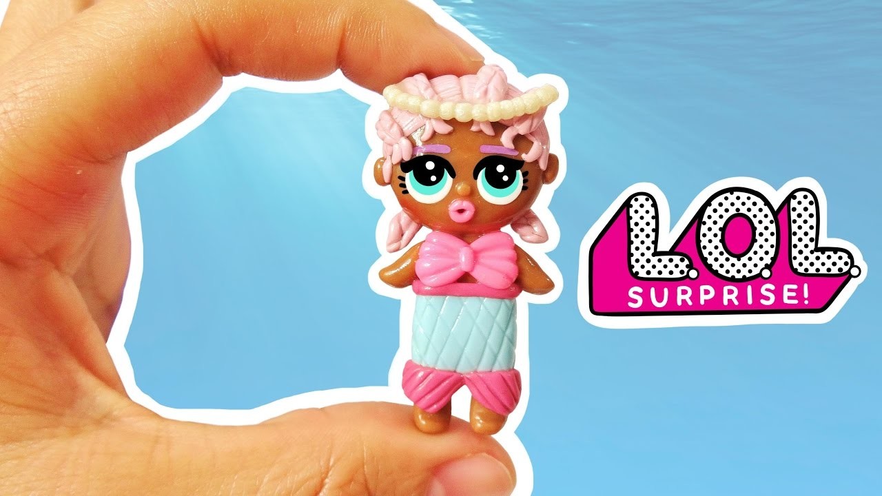 LOL SURPRISE DOLLS MERMAID DIY Polymer Clay Tutorial LOL SURPRISE DOLLS MERMAID DIY Polymer Clay Tutorial