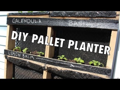 Pallet Planter DIY Tutorial