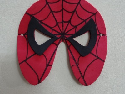 Paper Crafts: Foam Crafts for Kids | DIY Spiderman Mask