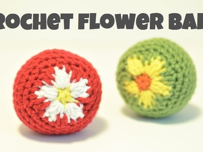Part 2: How To Crochet A Flower Ball Or Cat Toy