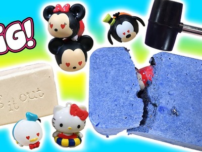 Real Vs DIY DIG IT Bars! Tsum Tsum & Gems Which Is Better? Doctor Squish