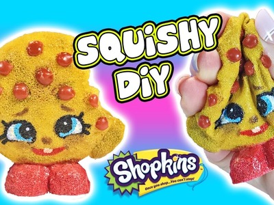 Shopkins SQUISHY DIY! Kookie Cookie Season 1 Make Your Own Squishy Toy Tutorial Doctor Squish