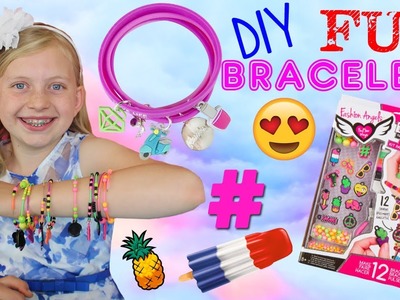 Super Fun DIY Charm Bracelets!!