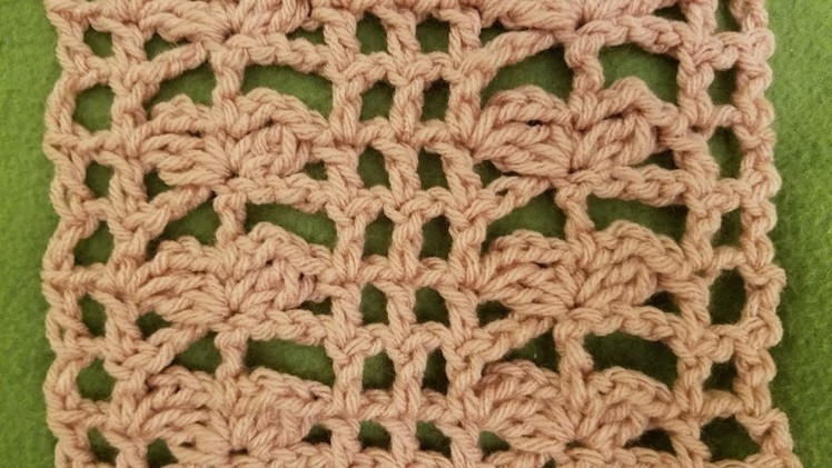 The "Butterfly Trellis" Crochet Stitch Tutorial!
