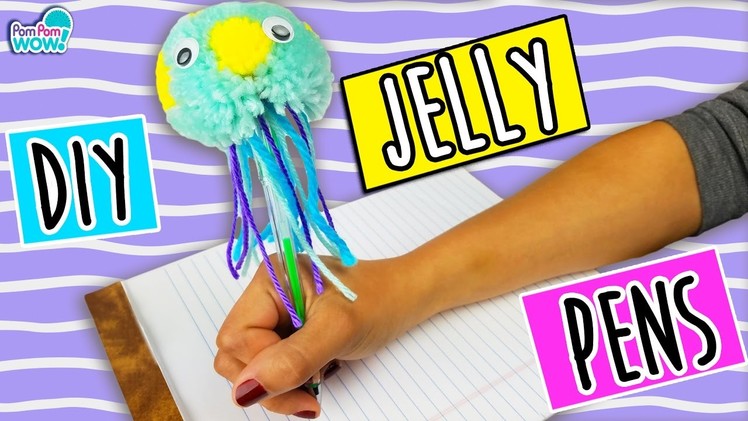 The Cutest DIY Pen Toppers! | How To Wow Show | Pom Pom Wow! Official