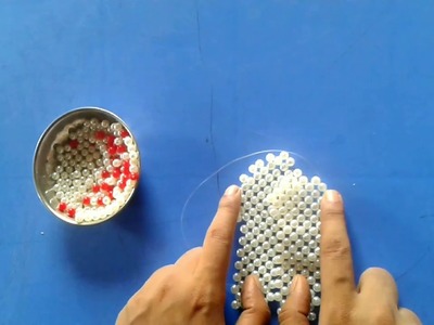 পুতি দিয়ে জুতা তৈরি.How to make beads sandel.how to make beads shows.Dry craft beaded