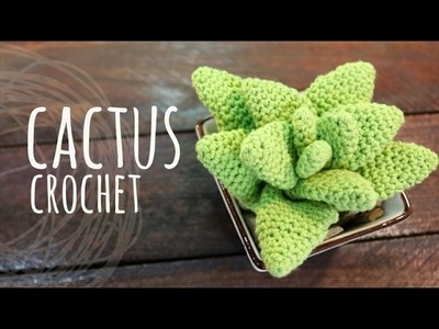 Tutorial Crochet Cactus Aloe Vera