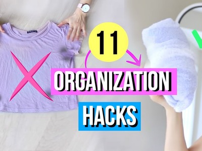11 Clothing Hacks for Organization EVERY Girl Must Know!