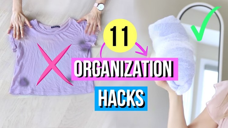 11 Clothing Hacks for Organization EVERY Girl Must Know!