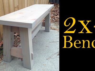 Bench Made From 2x4's (CMRW#27)