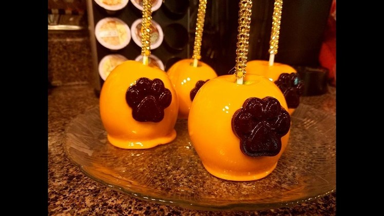 Black and Yellow Candy Apples (Beginning to End)