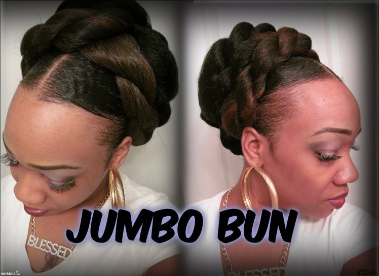 "Candyboo Cinna Jumbo  Bun  . (hair tutorial)