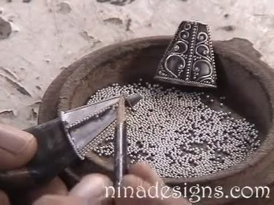 Creating Handmade Jewelry with Granulation