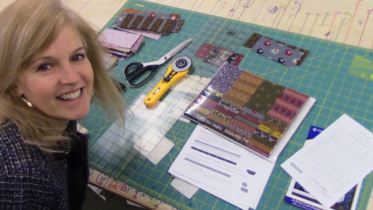 Daybreak Quilt Pattern using a Strip Set, LetsMake Quilting Tutorial