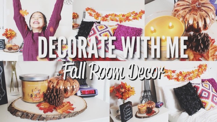 Decorate With Me! | Fall Room Decor