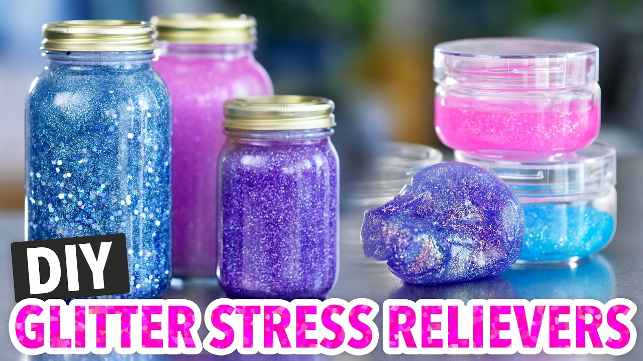 DIY Calming Glitter Jars & Glitter Slime - HGTV Handmade