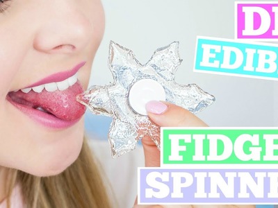 DIY Edible Glass Fidget Spinner Tested !