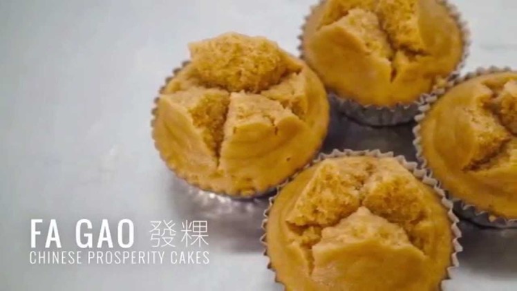 Fa Gao 發粿 - Chinese Prosperity Cakes