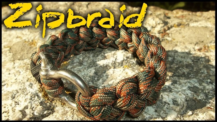 FAST Deploy Paracord Bracelet! - The ZipBraid by Cobrabraid.com