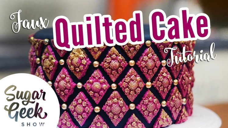 Faux Quilting Pattern With Marvelous Molds