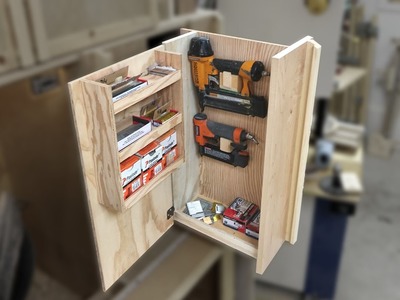 Fold Out Vertical Storage Drawer