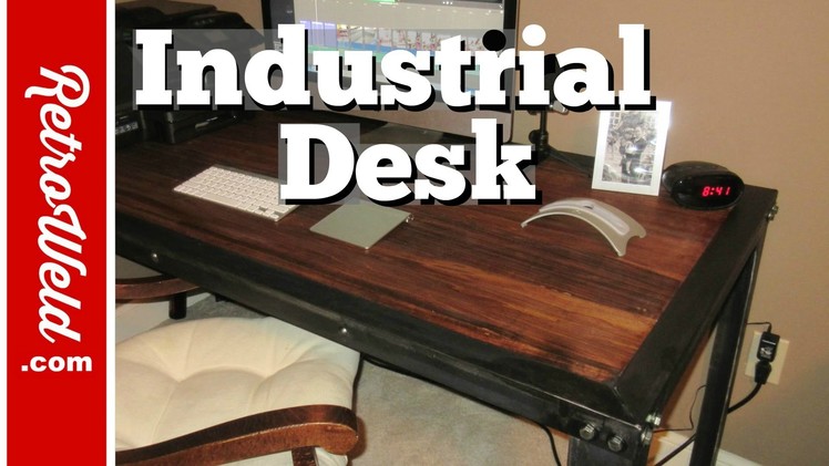 ???? Handmade Industrial Table Build