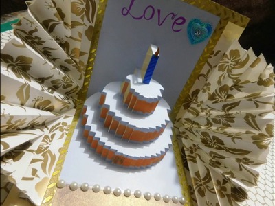 Happy Birthday Cake - Pop-Up Card Tutorial