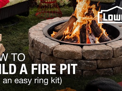 How To Build a Fire Pit (w.a Ring Kit)