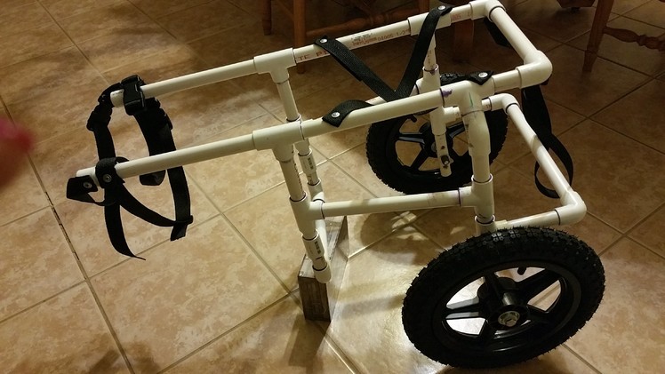 How To Build Your Own Doggie Wheelchair Part 1