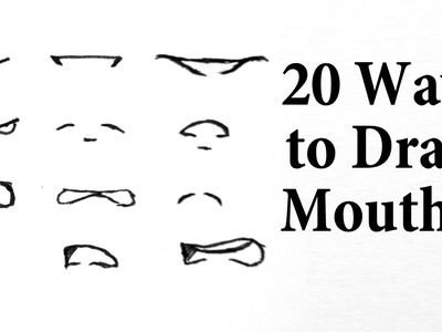 How to Draw Manga Mouths