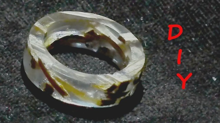 How To Make a Epoxy Ring