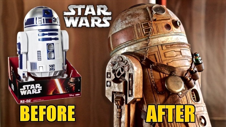 Jakks Pacific R2-D2 Steampunk Inspired makeover- Chris' Custom Collectables!