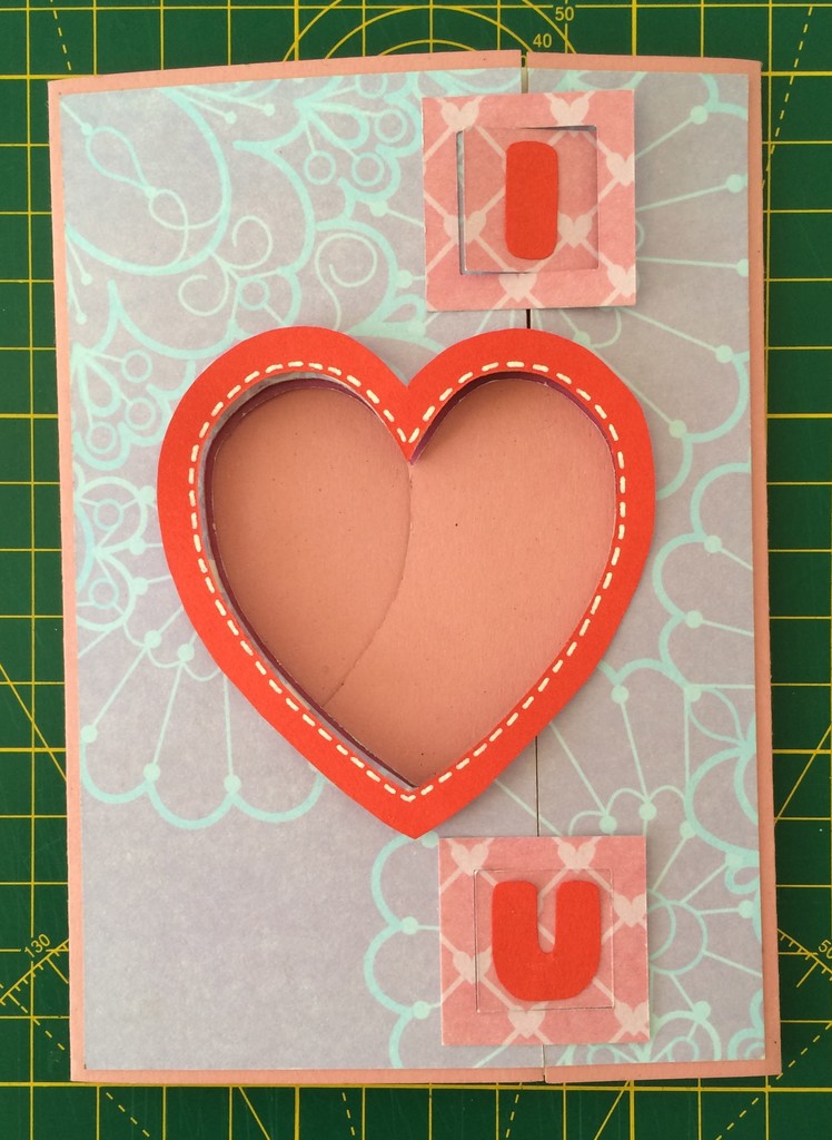 巧。手做卡片(Make Cards with Chiao)-愛心快門卡教學(Heart Shutter Card Tutorial)