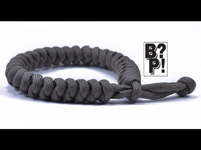 Make the "Snake Knot" Paracord Bracelet w. Mad Max Style Closure  - BoredParacord.com