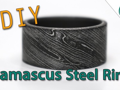 Making a Damascus Steel Wedding Ring