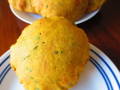 Masala Aloo Poori. Tips to make crunchy, well puffed, evenly fried aloo poori|Poonam's Kitchen