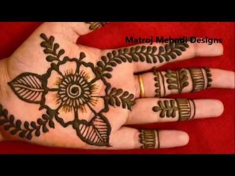 New stylish simple easy mehndi designs for hands|mehndi designs|Matroj Mehndi Designs
