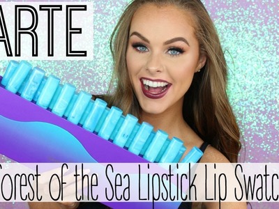 NEW** Tarte Rainforest of the Sea Lipstick Lip Swatches!