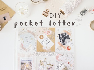 Peachy Pink Pocket Letter