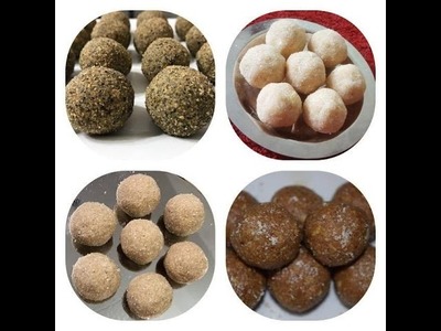 Protein Rich Laddu Recipes | Healthy Multi Grain Laddu | Multi Dal laddu - By Sritha's Kitchen
