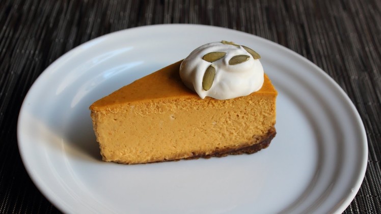 Pumpkin Cheesecake Recipe - How to Make Pumpkin Cheesecake