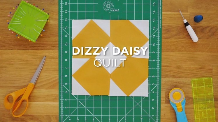 Quilt Snips Mini Tutorial - Dizzy Daisy