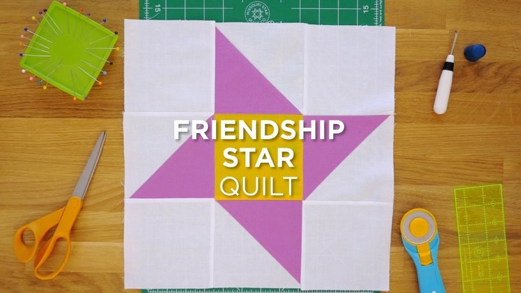 Quilt Snips Mini Tutorial - Friendship Star