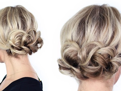 Simple Holiday Updo