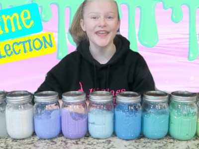 Slime Collection & Slime Mixing!