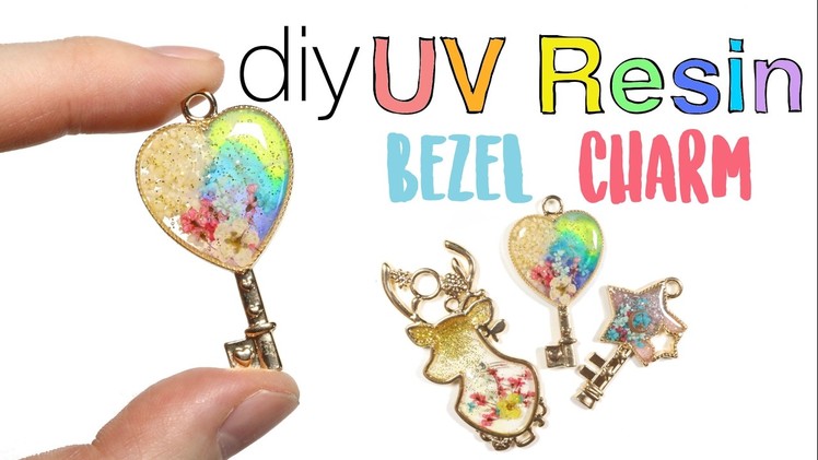 Watch me UV Resin Bezel Key Charm (ft. Sophie & Toffee)