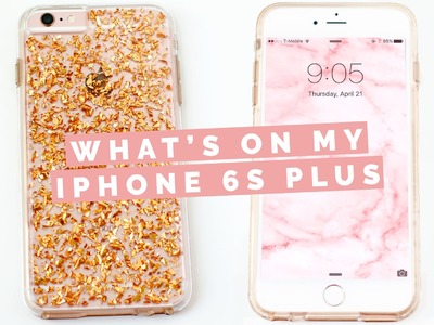 WHAT'S ON MY IPHONE 6S PLUS? | Asia Jackson