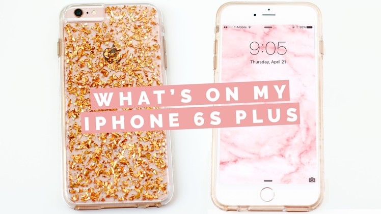 WHAT'S ON MY IPHONE 6S PLUS? | Asia Jackson