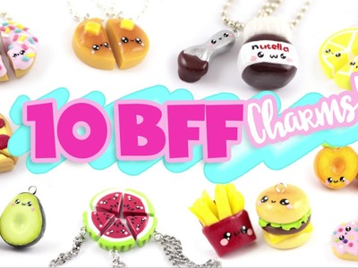 10 FOOD BFF DIY’s - Polymer Clay Compilation